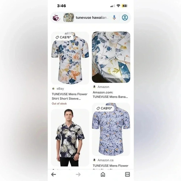 TUNEVUSE floral cotton short sleeve summer shirt,hawaiien vibe,resortwear NEW! - Picture 15 of 15